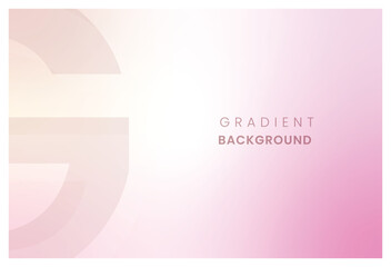 Abstract Soft Pink and Beige Circular Gradient Background for Social Media Posts, Cosmetic Branding and Feminine Design Templates