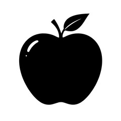 apple,silhouette,fruit,shape,outline,shadow,clipart,vector,icon,solid,black,graphic,flat,minimal,design,organic,fresh,healthy,round,leaf,stem,illustration,mark,symbol,bold,cutout,template,stencil,form
