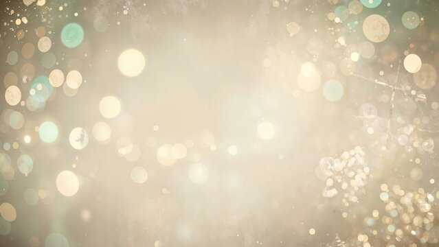 Soft bokeh lights and glow effects with a dreamy, abstract background that evoke a sense of calm and wonder.