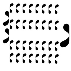 Y2K monochrome vector illustration with futuristic lines, sharp edges and clean transparent design. 