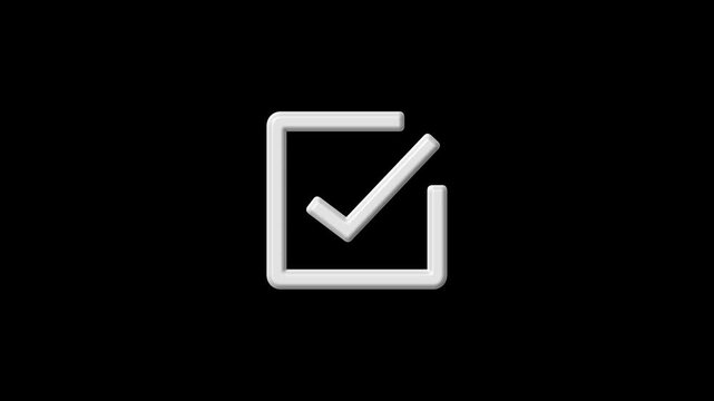 Animated Directional Arrow Icon Flashing and Glowing on Black Background. Modern UI Element for Website, App, or Video. Electric Retro Sign Style Pointer Transitioning In and Out.