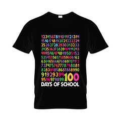 100 Days of School  T-Shirt