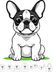 picture, clipart, drawing, illustration, dog