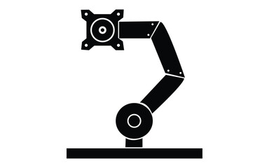 Single monitor arm desk mount adjustable stand equipment display computer