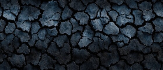 Dark asphalt road texture with cracks and potholes ideal for banners and wallpapers with ample space for text in 4k resolution