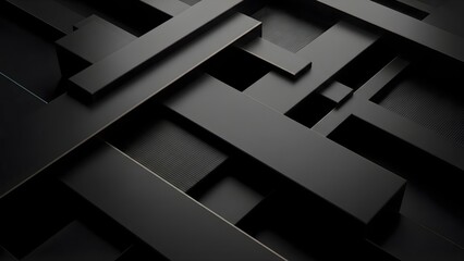 Modern abstract dark geometric background with textured surfaces