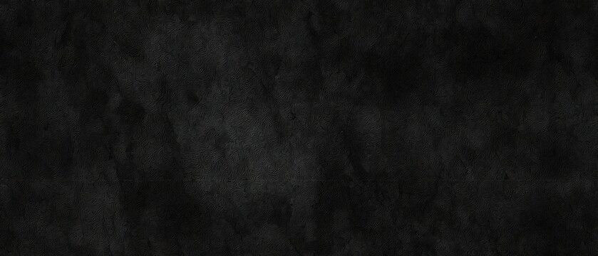 Black asphalt textured background ideal for banners, providing a seamless design space for text or graphics with a strong aesthetic appeal