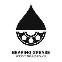 Bearing grease web icon