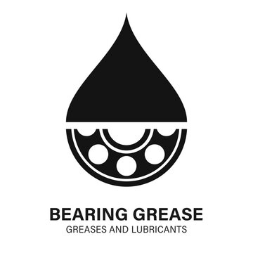 Bearing grease web icon