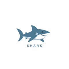 Shark Cartoon Design Very Cool