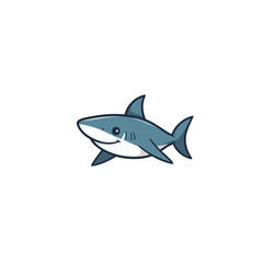 Shark Cartoon Design Very Cool