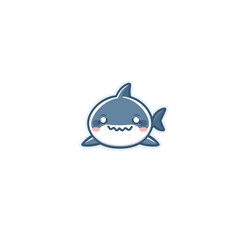 Shark Cartoon Design Very Cool
