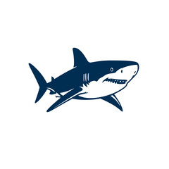 Shark Cartoon Design Very Cool