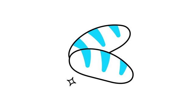  Baguette animated icon