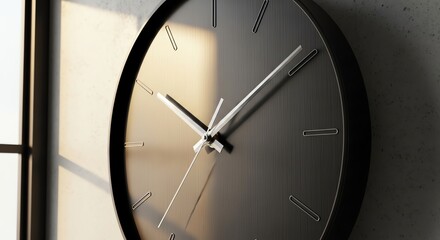 Modern Wall Clock for Home Decor and Office Use