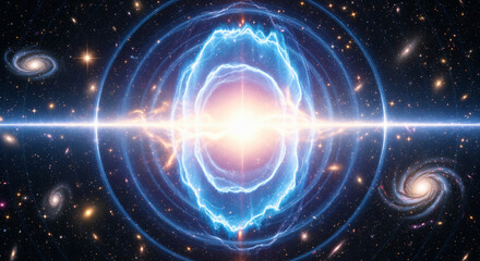 Nebula Pulse Wave Aura Ethereal Energy Star Core Spiritual Awakening JPG