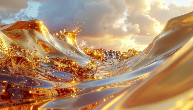 A cartoon illustration of a fencer in mint green and pink gear, mid-air during a lunge or jump, holding a sword.