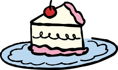 Coquette Cake with Bow with Cherry