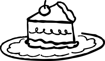 Coquette Cake with Bow with Cherry