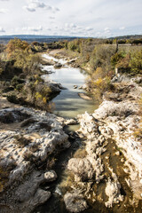 The Calavon River Viewed from Pont Julien