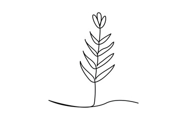 A plant with a root grows on planet Earth. Ecology. Environmental pollution. Earth Day. Save planet. Hand Drawn. Freehand drawing. Sketch.