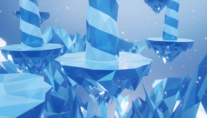 Dynamic Geometric Ice Fragments