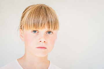 Mädchen / Gesicht