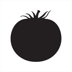 vector illustration of a tomato