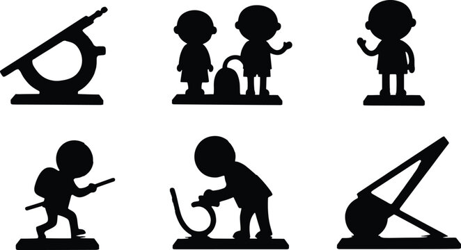 Education, Learning, Study, Student, Child, Kid, Activity, Science, Geometry, Math, Experiment, Exploration, Teamwork, Discovery, Knowledge, Skill, Training, Teaching, Creative, Silhouette