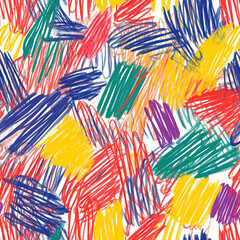 Colorful scribble abstract background with vibrant strokes  