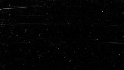 Black Background with Horizontal Scratches and Dust