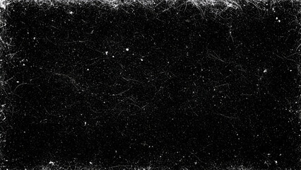 Dark Grunge Texture with Fine Scratches and Dust Particles