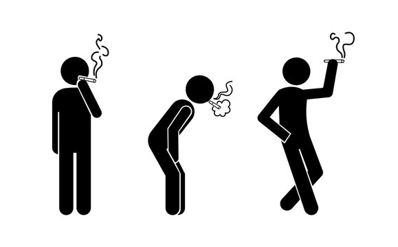 cigarettes silhouette Smoking Silhouette