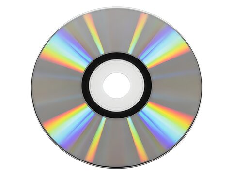 Capture digital media nostalgia with a vibrant compact disc showcasing technological evolution