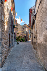 Fototapeta premium Torla-Ordesa is a Spanish town and municipality in Sobrarbe, province of Huesca, Aragon.