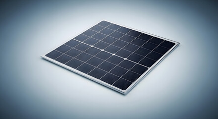 Solar panel module minimal environmental concept