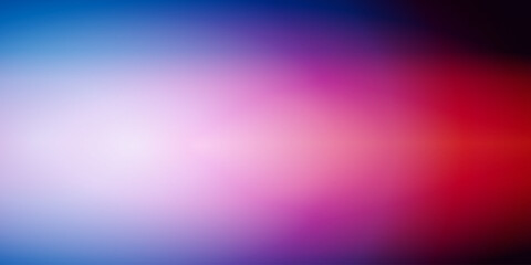 Vibrant, soft focus abstract gradient background featuring a smooth, luminous transition from bright blue and white to pink, and deep red, with a modern, atmospheric, and ethereal aesthetic.