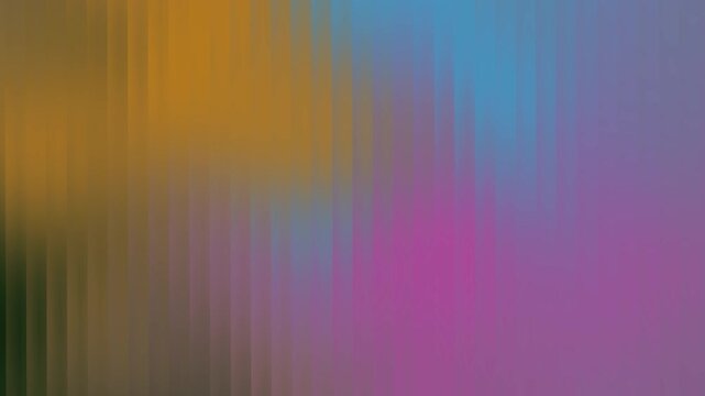 Abstract background gradient color with Fractal glass effect, 4k video.