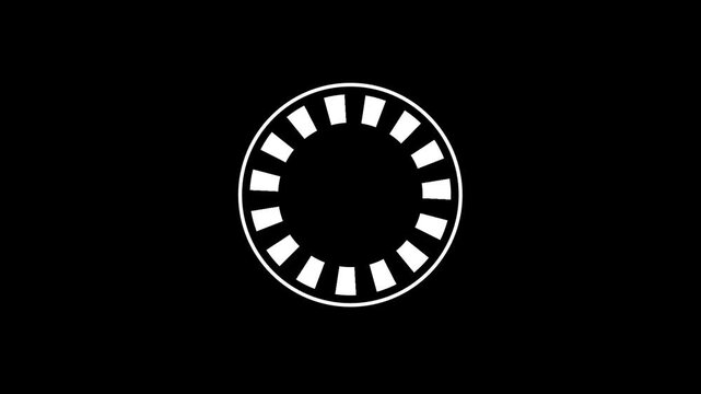 a rotating protection wheel symbolizing continuous system security cycles designed to maintain device readiness and safeguard user dat