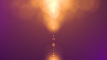Golden sun flare.bright warm glow lens.abstract design
