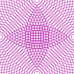 A purple and white abstract design with a lot of lines
