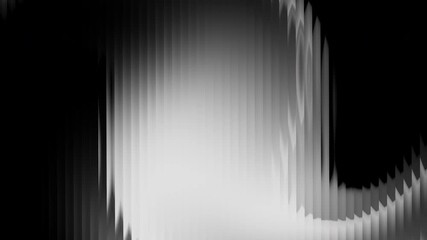 Dynamic wavy grey abstract background with Fractal glass effect. motion vertical lines geometric, suitable for intros, outros, digital presentations, or modern art installations. - Powered by Adobe