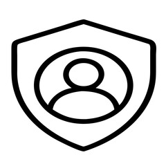 A human silhouette encapsulate background