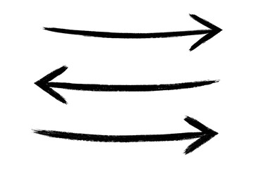 Arrow Marker Isolated PNG Hand Drawn