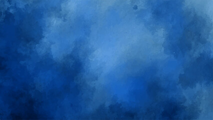 Deep Blue Abstract Watercolor Texture: Navy & Sapphire Cloud Swirl Background for Ocean, Cinematic & Dramatic Digital Design Projects