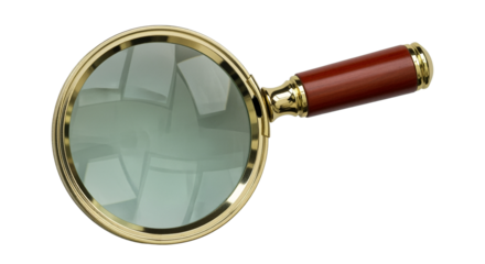 Classic Magnifying Glass with Wood Handle