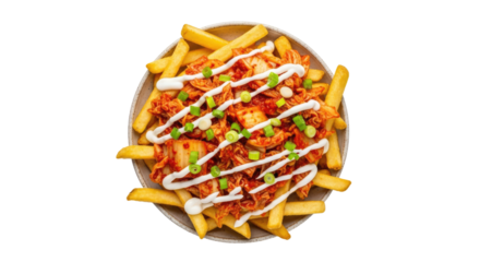 Delicious Loaded French Fries with Toppings.
