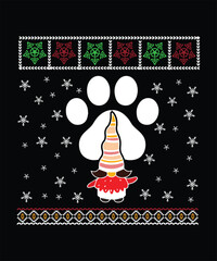 CHRISTMAS JUMPER VECTOR TSHIRT DESIGN