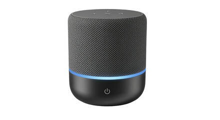 Modern Smart Speaker with Glowing Ring