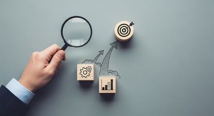 Magnifying strategic plans for business improvement and achieving targets